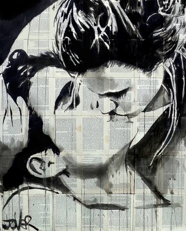 Print of Love Drawings by LOUI JOVER