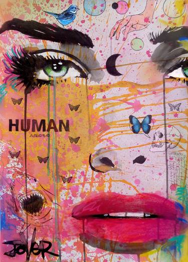 Print of Pop Art Women Drawings by LOUI JOVER