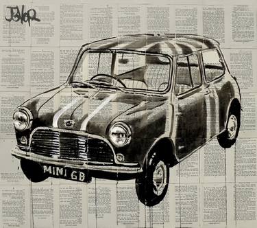 Print of Figurative Automobile Drawings by LOUI JOVER