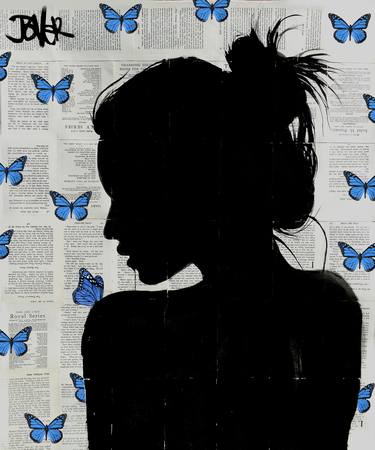 papillon bleu image