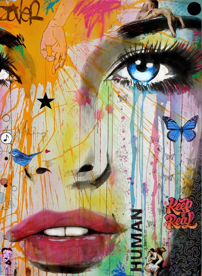 reality Drawing by LOUI JOVER | Saatchi Art