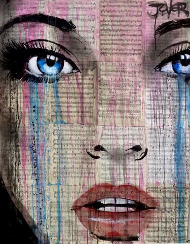 Print of People Drawings by LOUI JOVER