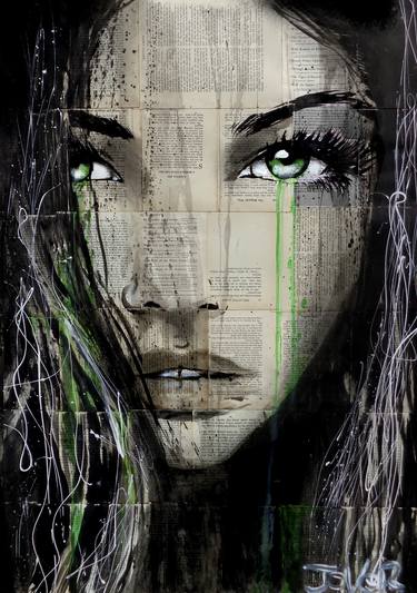 Print of Expressionism Women Drawings by LOUI JOVER