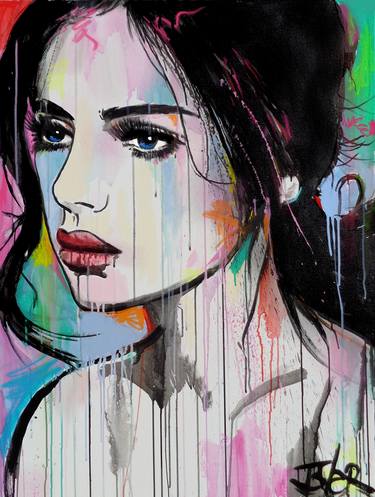 Print of Figurative Women Paintings by LOUI JOVER