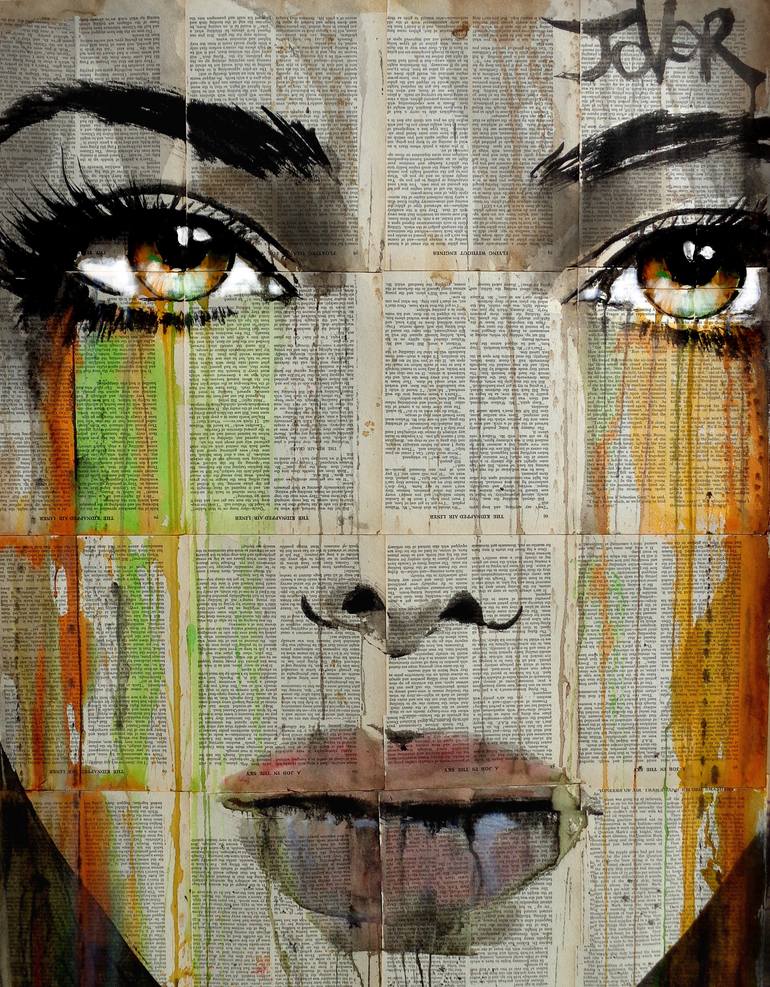 the natural flow Drawing by LOUI JOVER | Saatchi Art