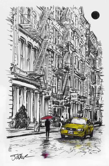 Print of Illustration Cities Drawings by LOUI JOVER