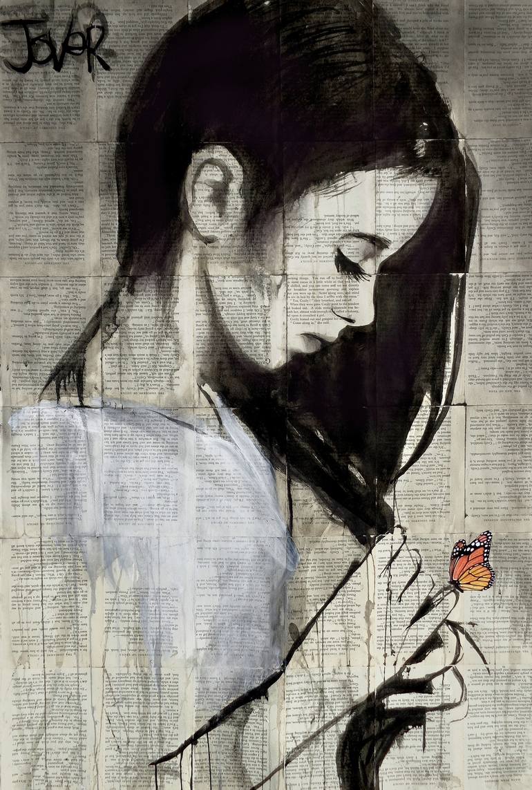 one day at a time Drawing by LOUI JOVER Saatchi Art