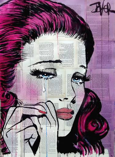 Print of Pop Art Women Drawings by LOUI JOVER