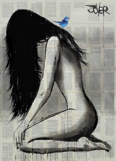 Print of Nude Drawings by LOUI JOVER