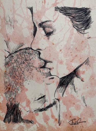 Print of Love Drawings by LOUI JOVER