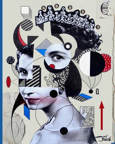 Print of Dada Women Collage by LOUI JOVER