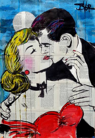 Print of Pop Art Love Drawings by LOUI JOVER