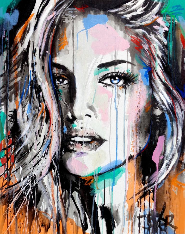 valery Painting by LOUI JOVER | Saatchi Art