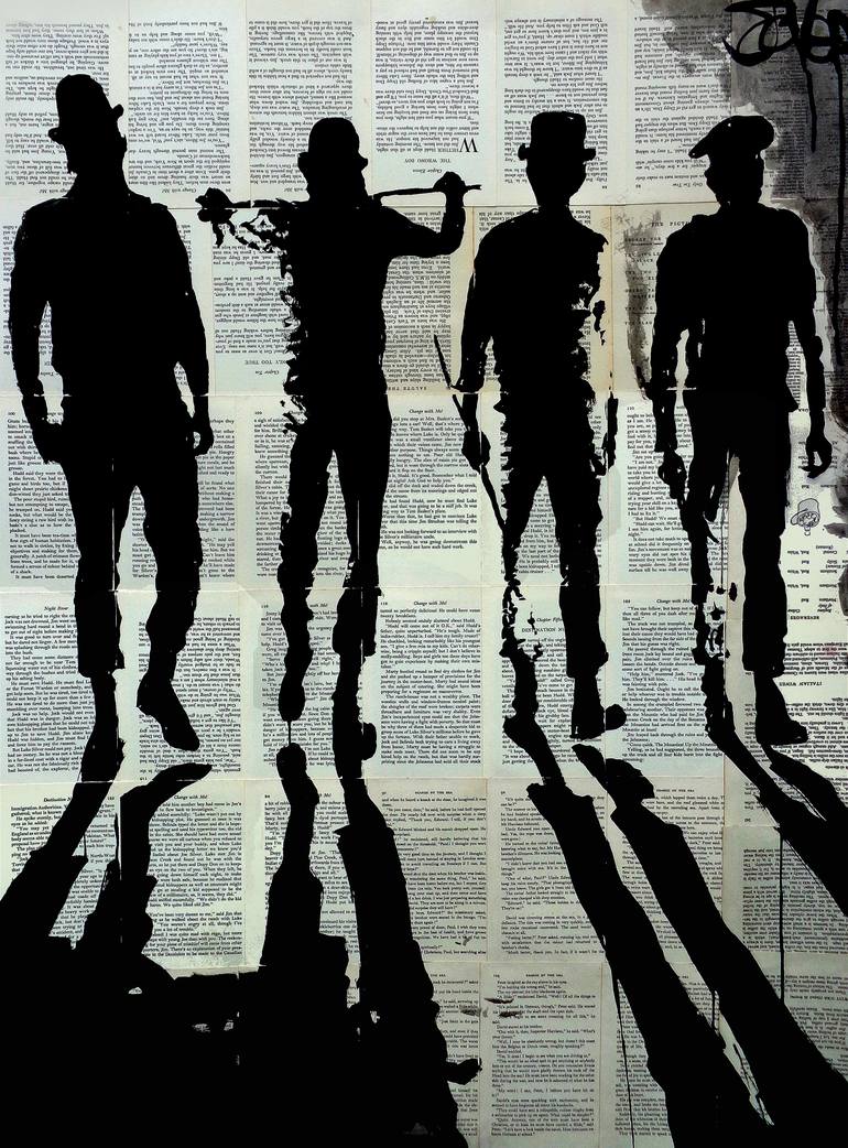 Original Pop Art Pop Culture/Celebrity Drawing by Loui Jover