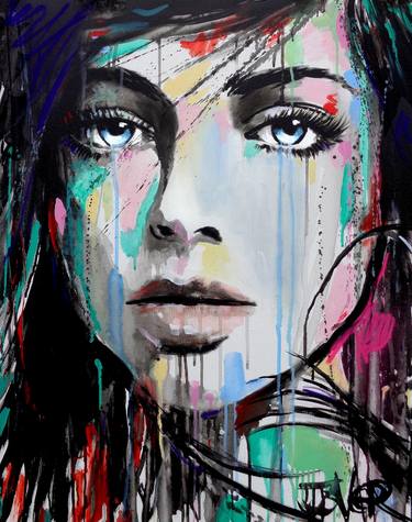 Print of Figurative Women Paintings by LOUI JOVER