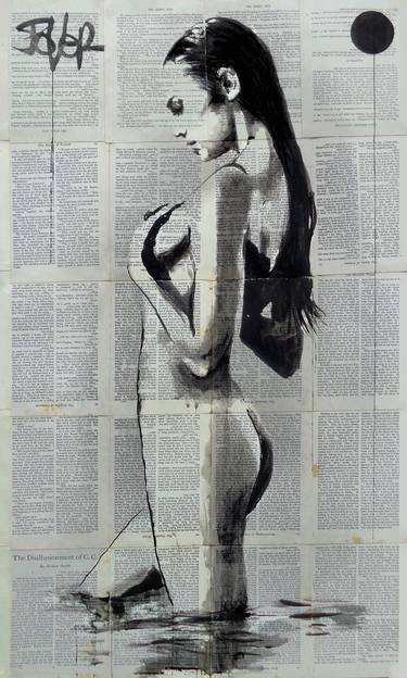 Print of Figurative Nude Drawings by LOUI JOVER