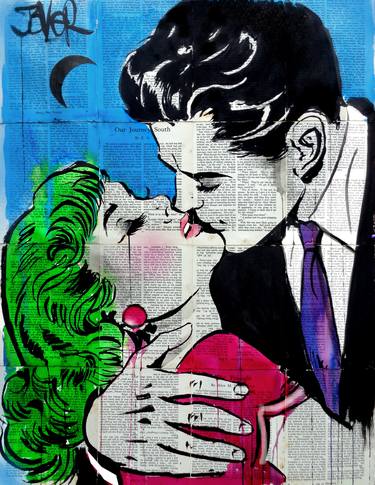 Print of Love Drawings by LOUI JOVER