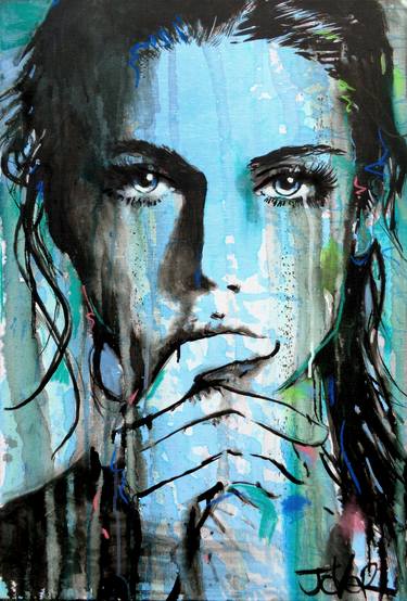 Print of Figurative Women Paintings by LOUI JOVER