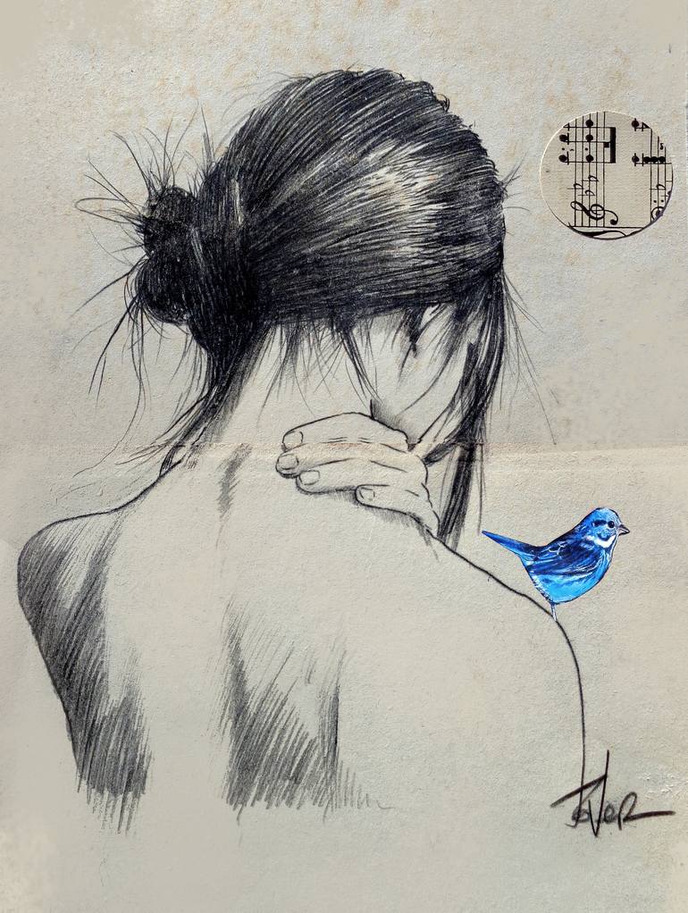 There S No Other Way Drawing By Loui Jover Saatchi Art