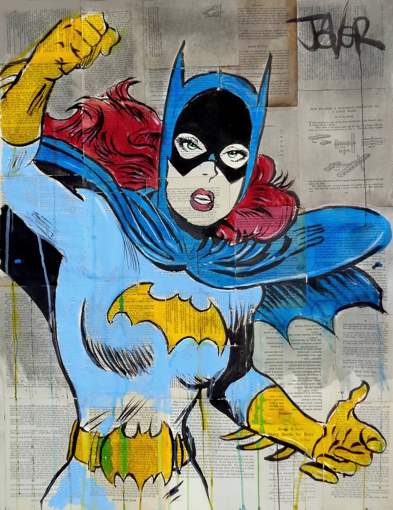 Original Pop Art Pop Culture/Celebrity Drawing by Loui Jover