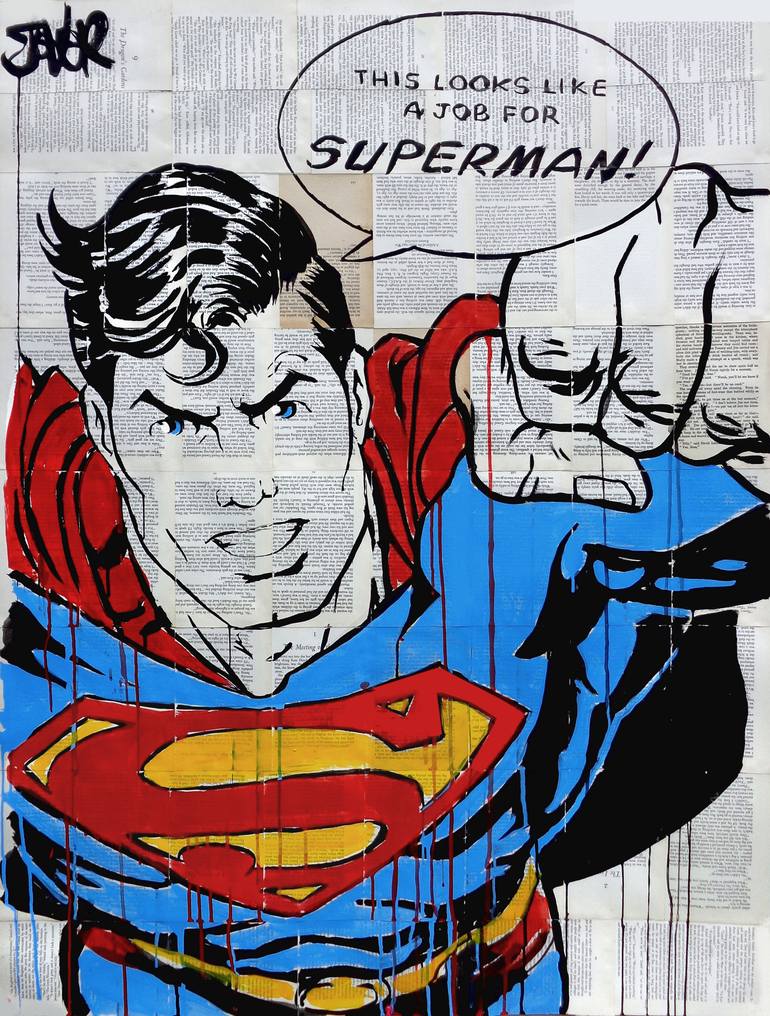 Original Pop Art Pop Culture/Celebrity Drawing by Loui Jover