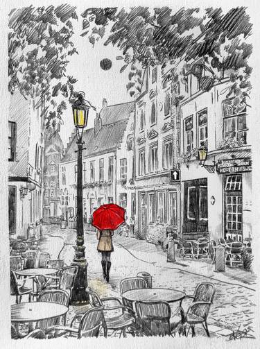 Print of Figurative Cities Drawings by LOUI JOVER