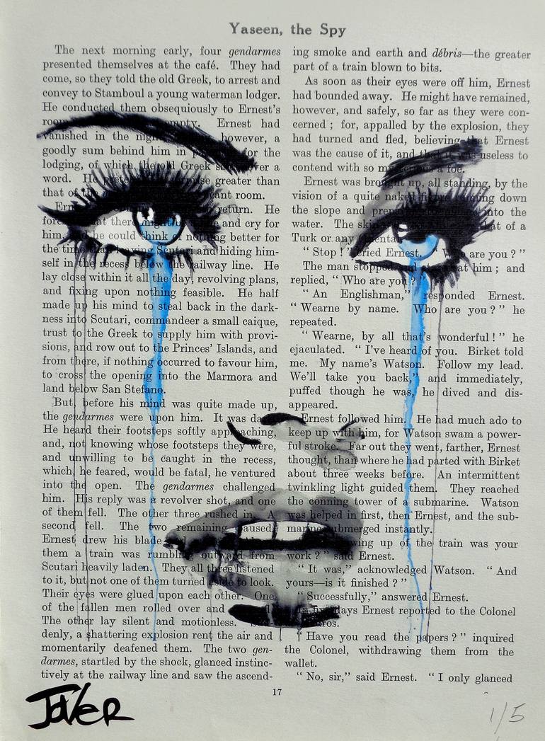 Original Figurative Women Printmaking by LOUI JOVER