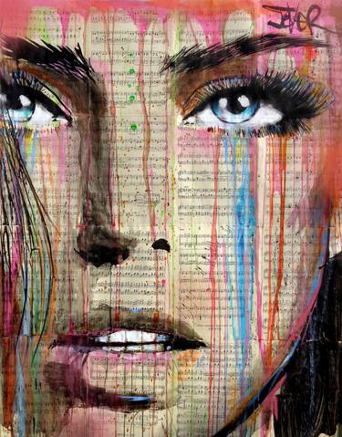 Print of Pop Art Women Drawings by LOUI JOVER