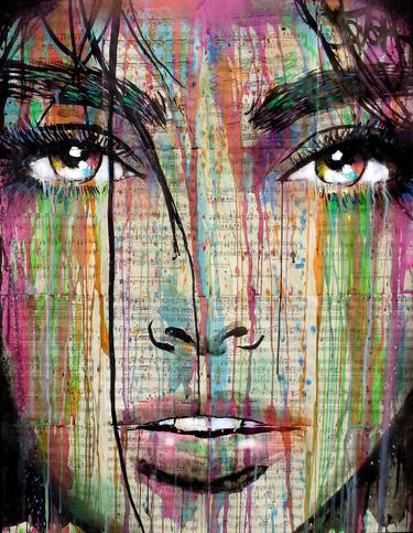 Print of Figurative Women Drawings by LOUI JOVER