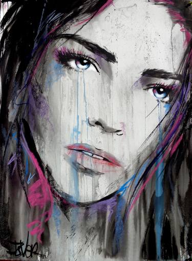 Print of Figurative Women Drawings by LOUI JOVER