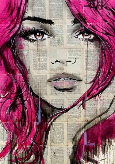 Print of Figurative Women Drawings by LOUI JOVER