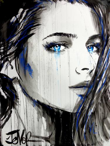 Print of Figurative Women Drawings by LOUI JOVER