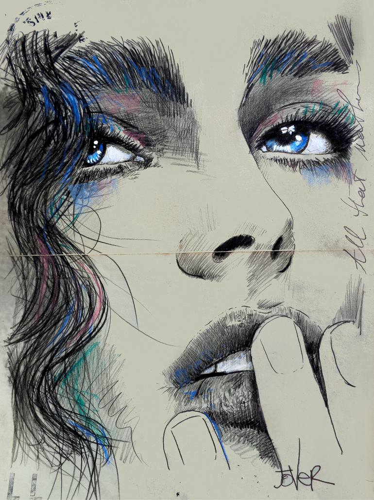 signs Drawing by LOUI JOVER | Saatchi Art