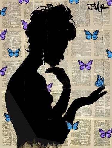 Print of Figurative Women Drawings by LOUI JOVER