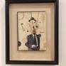 MR MAN series work framed in collectors home
