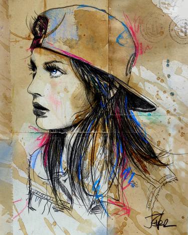 Print of Figurative Women Drawings by LOUI JOVER