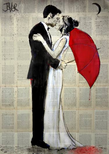 Print of Love Drawings by LOUI JOVER