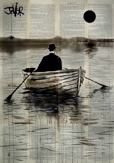 Print of People Drawings by LOUI JOVER