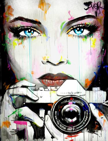 Print of Figurative Women Drawings by LOUI JOVER