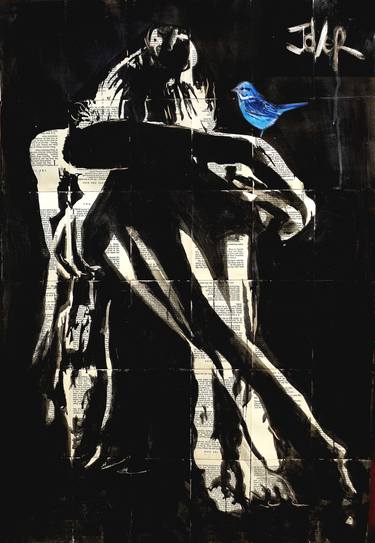 Print of Figurative Nude Drawings by LOUI JOVER