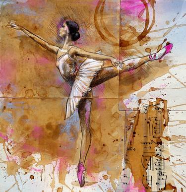 Print of Performing Arts Drawings by LOUI JOVER