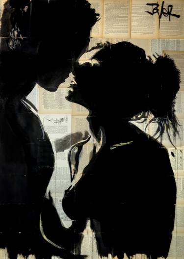 Print of Figurative Love Drawings by LOUI JOVER