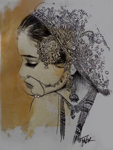 Print of Figurative Women Drawings by LOUI JOVER