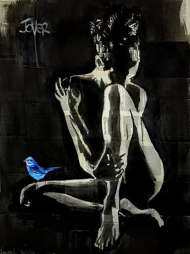 Print of Figurative Nude Drawings by LOUI JOVER