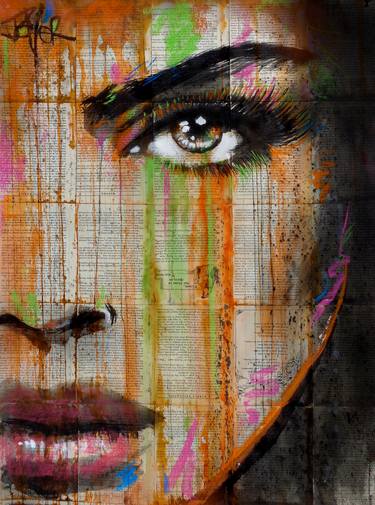 Print of Figurative Women Drawings by LOUI JOVER