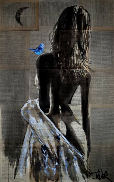 Print of Figurative Nude Drawings by LOUI JOVER