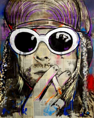 Print of Pop Art Celebrity Drawings by LOUI JOVER