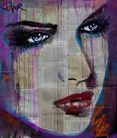 Print of Women Drawings by LOUI JOVER