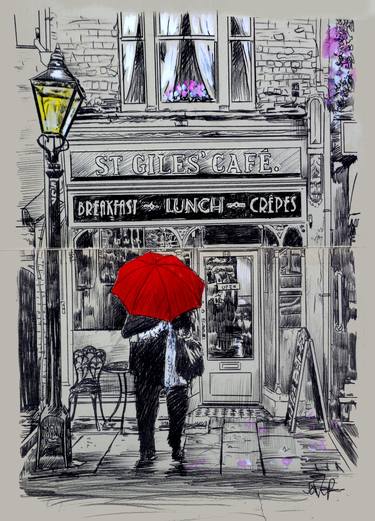Print of Figurative Travel Drawings by LOUI JOVER