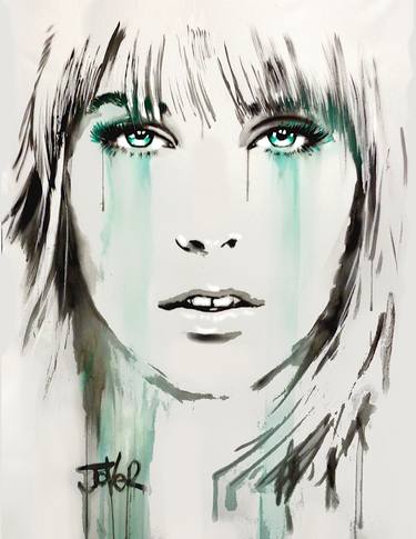 Print of Figurative Women Paintings by LOUI JOVER